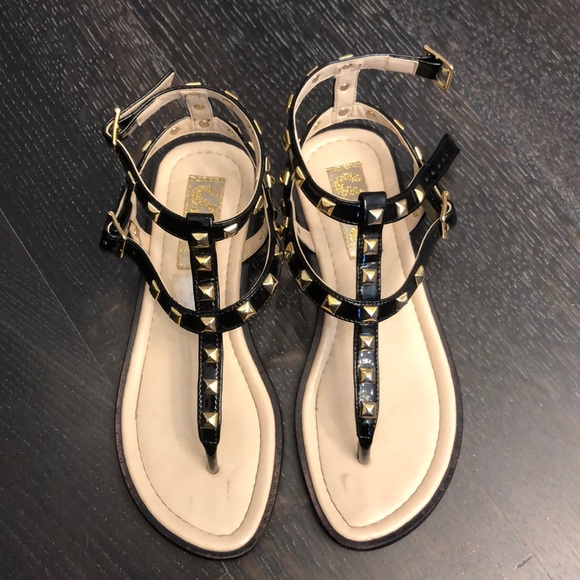 step2wo Shoes Little Girls Studded Sandler By Step 2wo Poshmark